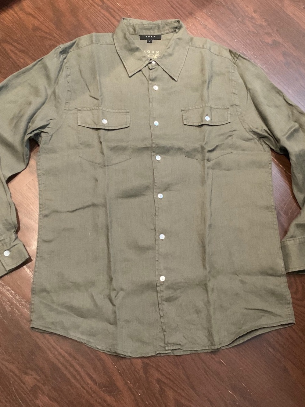 KOAN Men's linen shirt
